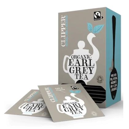 Clipper Fairtrade & Organic Earl Grey Tea 6x25 | Tea Clipper Fairtrade & Organic Earl Grey Tea