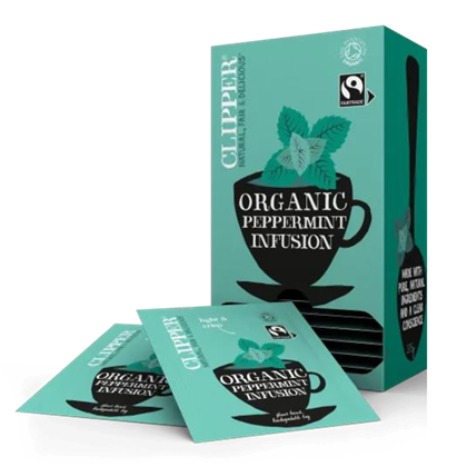 Clipper Organic Peppermint Infusion 6x25 | Tea Clipper Organic Peppermint Infusion