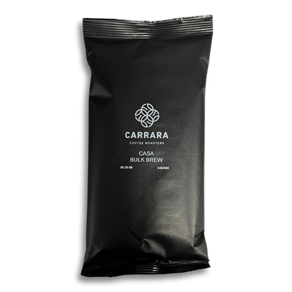 Carrara Coffee Roasters Bulk Brew Casa Tuscany 25x180g | Select Catering Solutions Ltd Carrara Coffee Roasters Bulk Brew Casa Tuscany