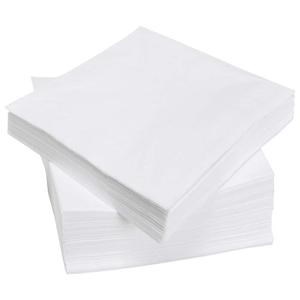 33cm 1ply White Napkin Qty 3000