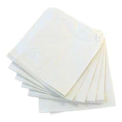12" x 12" White Sulphate Paper Bags | Select Catering Solutions Ltd 12" x 12" White Sulphate Paper Bags