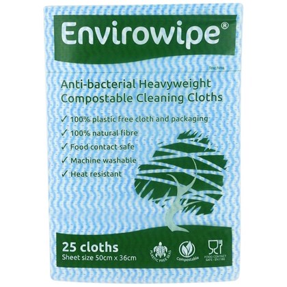 Blue Envirowipe Plus Folded Cloths 50x36cm