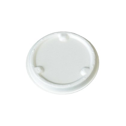 Bagasse Lid For 2oz Pot White | Sauce Lids Bagasse Lid For 2oz Pot White | Sauce Lids