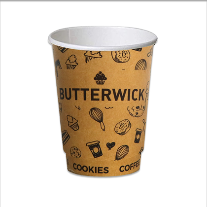Butterwick 8oz Single Wall Cup Qty 1000 Butterwick 8oz Single Wall Cup Qty 1000