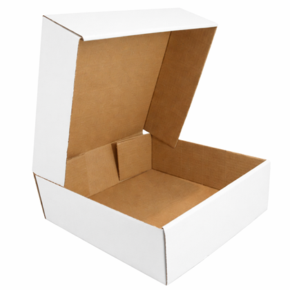 White Corrugated Cake Boxes 12x12x4" White Corrugated Cake Boxes 12x12x4"