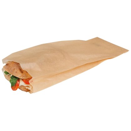 FSC certified Kraft Contact Long Bag 315x105mm Kraft Contact Long Bag (315x105x40mm
