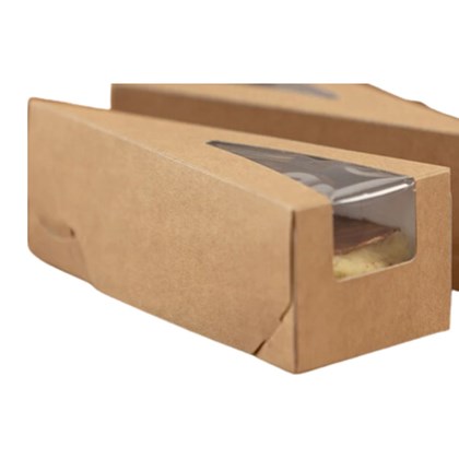 Small Kraft Cake Slice | Select Catering Solutions Ltd Small Kraft Cake Slice