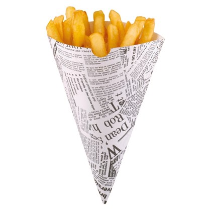 Newsprint Paper Cone | Select Catering Solutions Ltd Newsprint Paper Cone | Select Catering Solutions Ltd