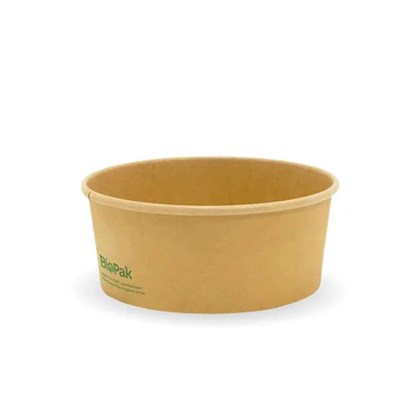 750ml Round Kraft BioBoard Bowl 750ml Round Kraft BioBoard Bowl