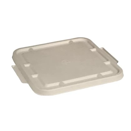 3 Compartment Large Natural BioCane Takeaway Lid 3 Compartment Large Natural BioCane Takeaway Lid