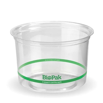 16oz/500ml Bioplastic Deli Container 16oz/500ml Bioplastic Deli Container Tub Pot