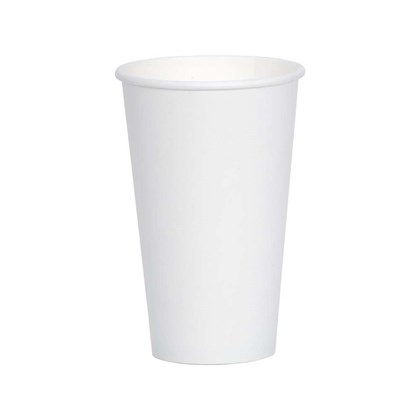 16oz White Single Wall Cups | Select Catering Solutions Ltd 16oz White Single Wall Cups