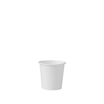4oz White Single Wall Cups | Select Catering Solutions Ltd 4oz White Single Wall Cups