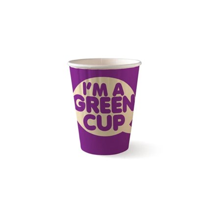 12oz Double Wall Aqueous Lined "I'm a Green Cup" 12oz Double Wall Aqueous Lined "I'm a Green Cup"