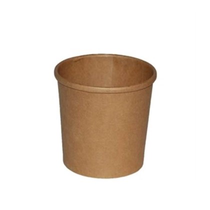 12oz Kraft PE Lined Food/Soup Container | Select Catering Solutions Ltd 12oz Kraft PE Lined Food/Soup Container
