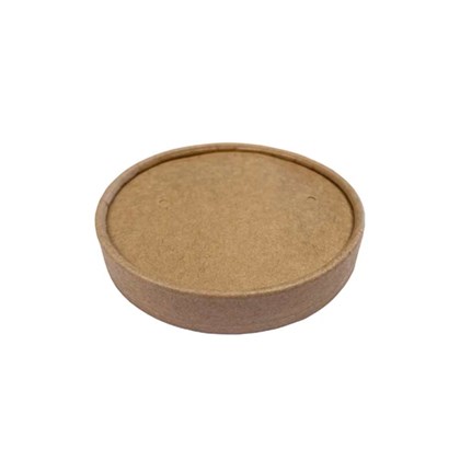 16oz Kraft Paperboard Lid Lid Paperboard PP Kraft 16oz