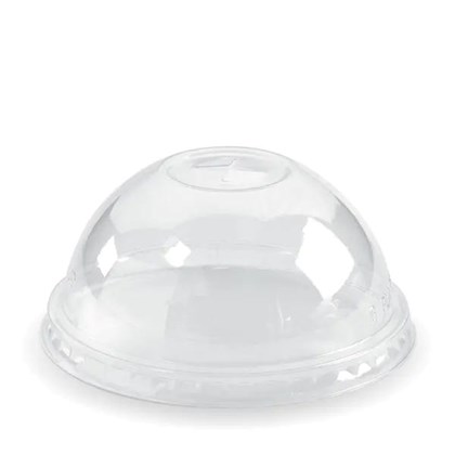 Clear PLA Dome Lids to Fit 300-700ml BioCups With X-Slot Clear PLA Dome Lids to Fit 300-700ml BioCups With X-Slot