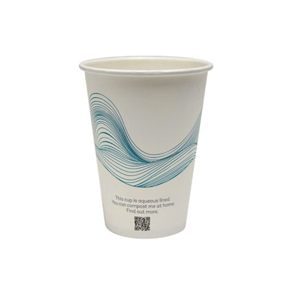 7oz, Single Wall, Plastic Free Paper Hot/Cold Cup
