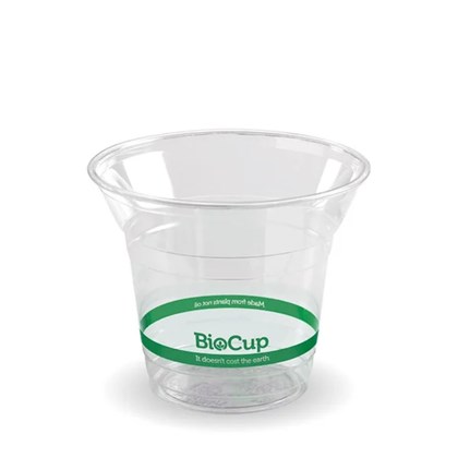 10oz/300ml - 96mm Dia Cup Cold PLA Printed BioCup | Cold Cups 10oz/284ml Cup Cold PLA Printed BioCup