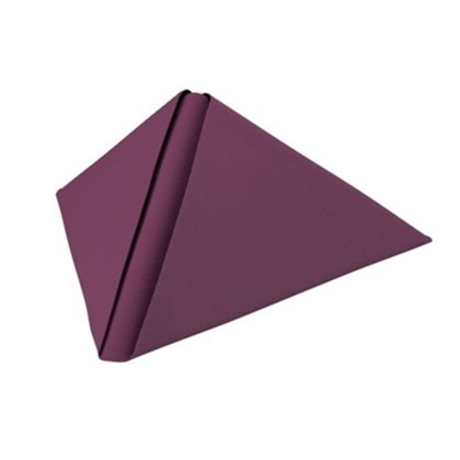 40cm Plum Dunilin Napkins | Select Catering Solutions Ltd 40cm Plum Dunilin Napkins