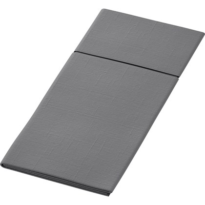 40cm Duniletto Slim Granite Grey Prefolded Napkins | Select Catering Solutions Ltd 40cm Duniletto Slim Granite Grey Prefolded Napkins | Select Catering Solutions Ltd
