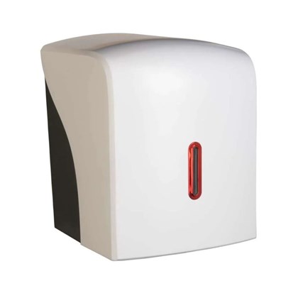 Centrefeed Dispenser White Halo with Ruby Close-Up Qty 1 Centrefeed Dispenser White Halo with Ruby Close-Up Qty 1