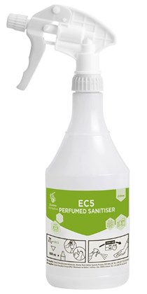 EC5 Perfumed Sanitiser Empty Trigger Spray Flask EC5 Perfumed Sanitiser Empty Trigger Spray Flask