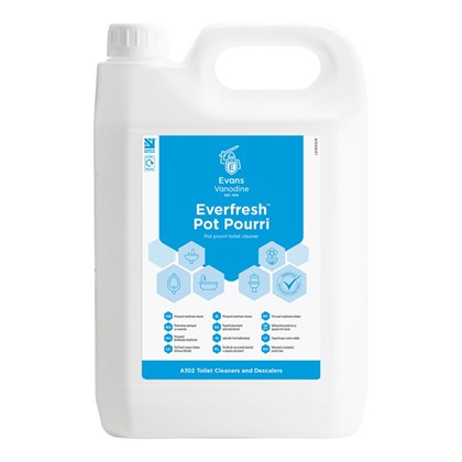 Everfresh Pot Pourri Perfumed Toilet Cleaner 2x5L Everfresh Pot Pourri Perfumed Toilet Cleaner 2x5L