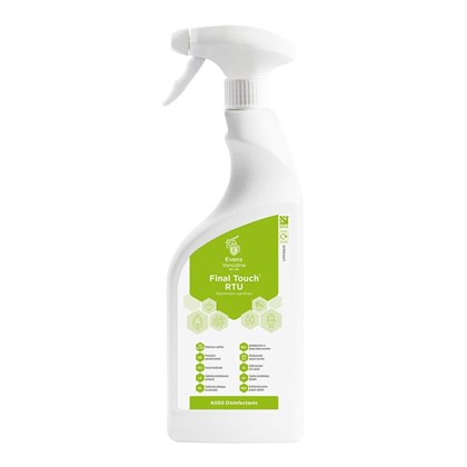 Final Touch RTU Washroom Sanitiser 6x750ml Final Touch RTU Washroom Sanitiser 6x750ml