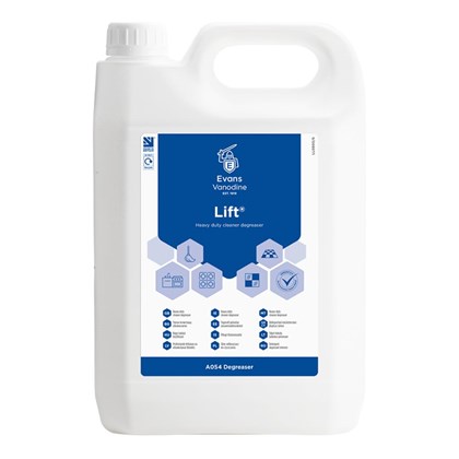 Lift Heavy Duty Cleaner & Degreaser 2x5L | Select Catering Solutions Ltd Lift Heavy Duty Cleaner & Degreaser 2x5