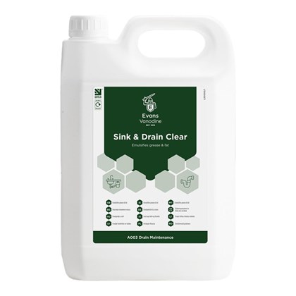 Sink & Drain Clear 2x5L Sink & Drain Clear 2x5L