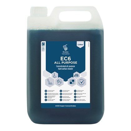 EC6 All Purpose Interior Blue Zone 2x5L | Select Catering Solutions Ltd EC6 All Purpose Interior Blue Zone 2x5L