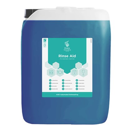 Evans Rinse Aid 20L | Chemicals Evans Rinse Aid 20L