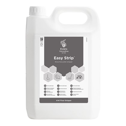 Easy Strip Fast Acting Floor Polish Stripper 2x5L | Select Catering Solutions Ltd Easy Strip Fast Acting Floor Polish Stripper