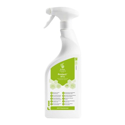 Protect RTU Disinfectant Cleaner 6x750ml | Chemicals Protect RTU Disinfectant Cleaner 750ml
