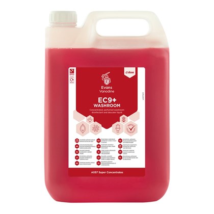 EC9 Washroom Cleaner Red Zone 5L