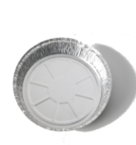 Alu round container 227x43mm, qty 500 Alu round container 227x43mm, qty 500