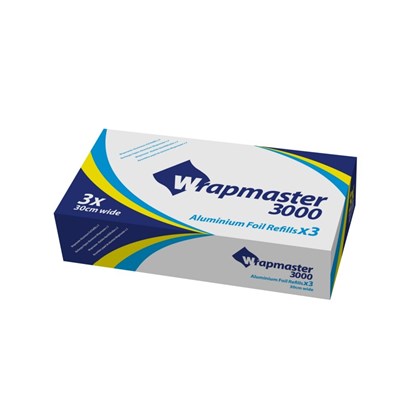 Wrapmaster 3000 Aluminium Foil 30cmx90m | Select Catering Solutions Ltd Wrapmaster 3000 Aluminium Foil 30cmx90m | Select Catering Solutions Ltd