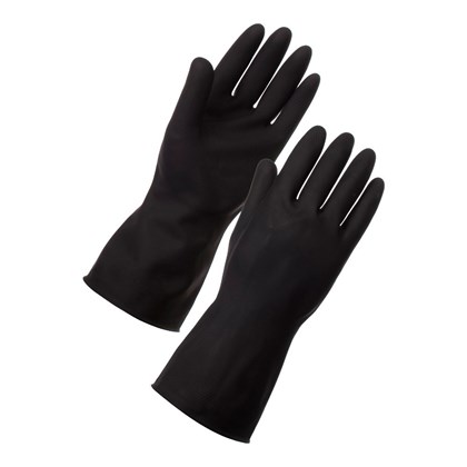 Heavy Duty Black Gloves Small (Size 8) | Select Catering Solutions Ltd Heavy Duty Black Gloves Small (Size 8) | Select Catering Solutions Ltd