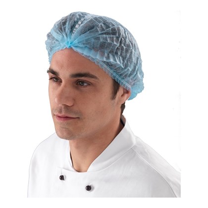 Blue Double Stitch Mob Cap | Select Catering Solutions Ltd Blue Double Stitch Mob Cap | Select Catering Solutions Ltd