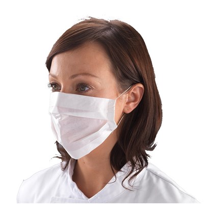 White Paper Face Mask White Paper Face Mask