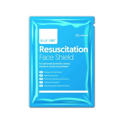 Blue Dot Resuscitation Face Shields Blue Dot Resuscitation Face Shields