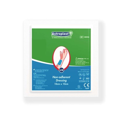 Astroplast Non-Adherent Dressing 10x10cm Astroplast Non-Adherent Dressing 10x10cm (Pack of 20)