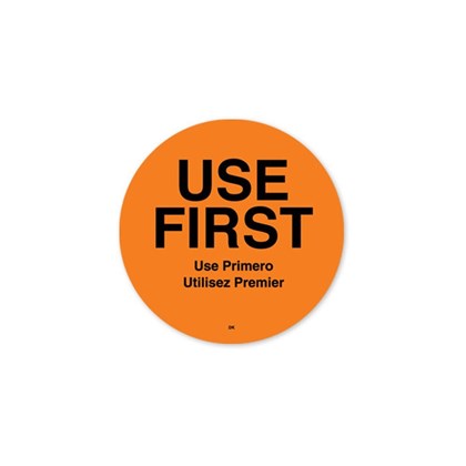 Round Use First Label | Select Catering Solutions Ltd Round Use First Label | Select Catering Solutions Ltd