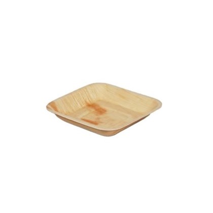 Palm Leaf Square Plate 17cm | Select Catering Solutions Ltd Palm Leaf Square Plate 17cm