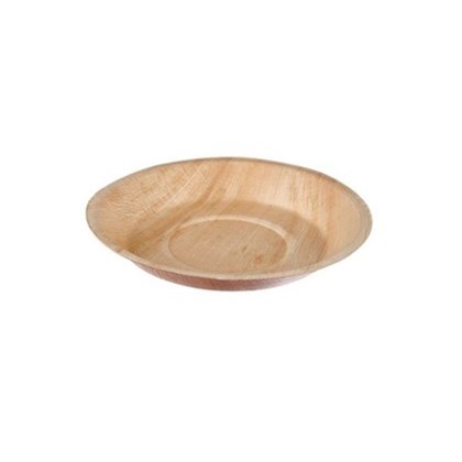 Palm Leaf Round Plate 24cm | Select Catering Solutions 24cm Palm Leaf Plate
