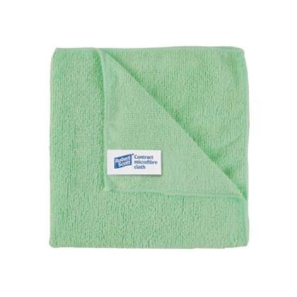 Green Ultra Microfibre Cloths