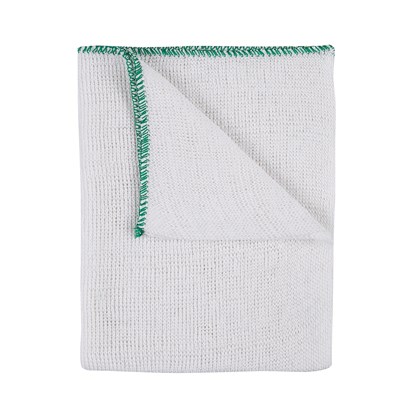 Green Heavyweight Bleached Dishcloths 45x38cm Green Heavyweight Bleached Dishcloths 45x38cm