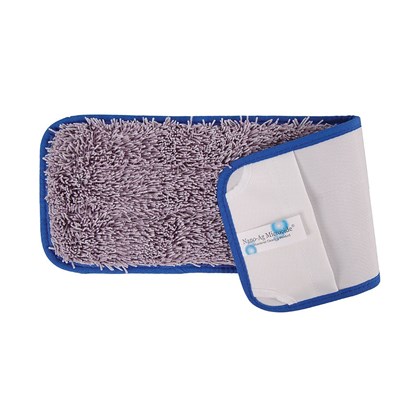 Blue Antibacterial Microfibre Flat Mop | Select Catering Solutions Ltd Blue Antibacterial Microfibre Flat Mop | Select Catering Solutions Ltd