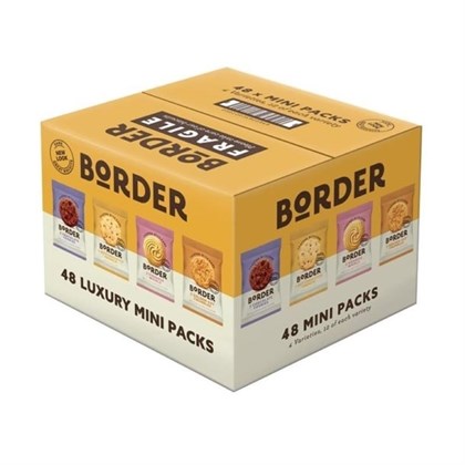 Border Mini-Pack Biscuit Assortment 4 Flavours Border Mini-Pack Biscuit Assortment 4 Flavours
